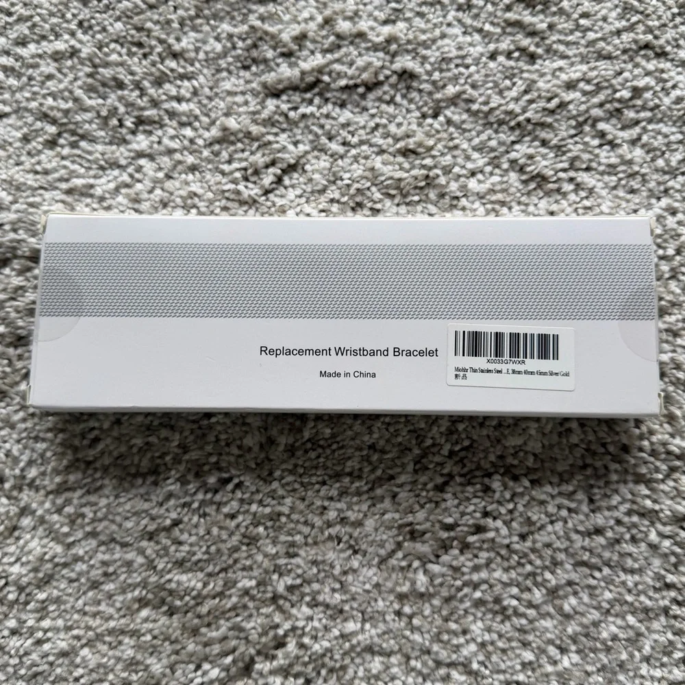 NWT | Silver and Gold Apple Watch Band